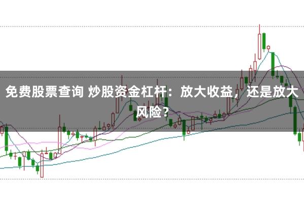 免费股票查询 炒股资金杠杆：放大收益，还是放大风险？