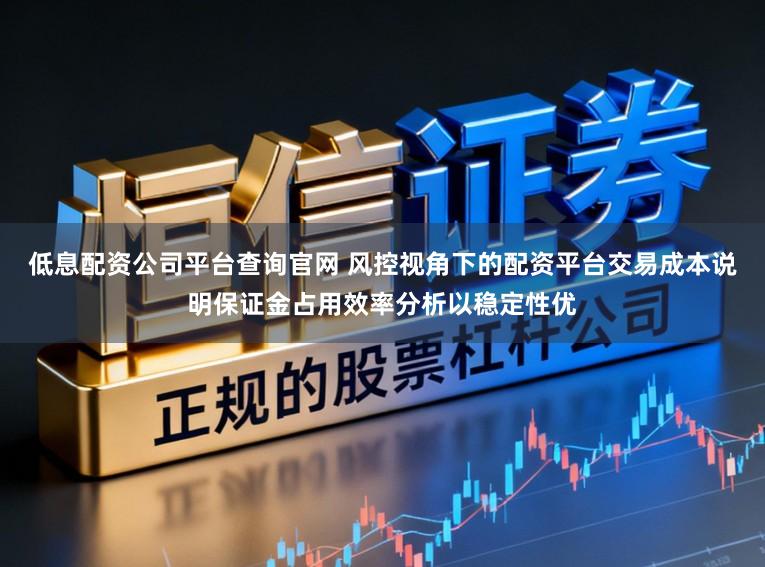 低息配资公司平台查询官网 风控视角下的配资平台交易成本说明保证金占用效率分析以稳定性优