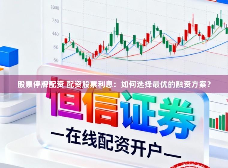 股票停牌配资 配资股票利息：如何选择最优的融资方案？