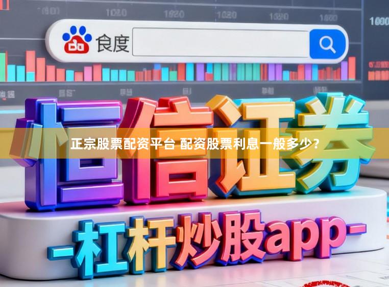 正宗股票配资平台 配资股票利息一般多少？